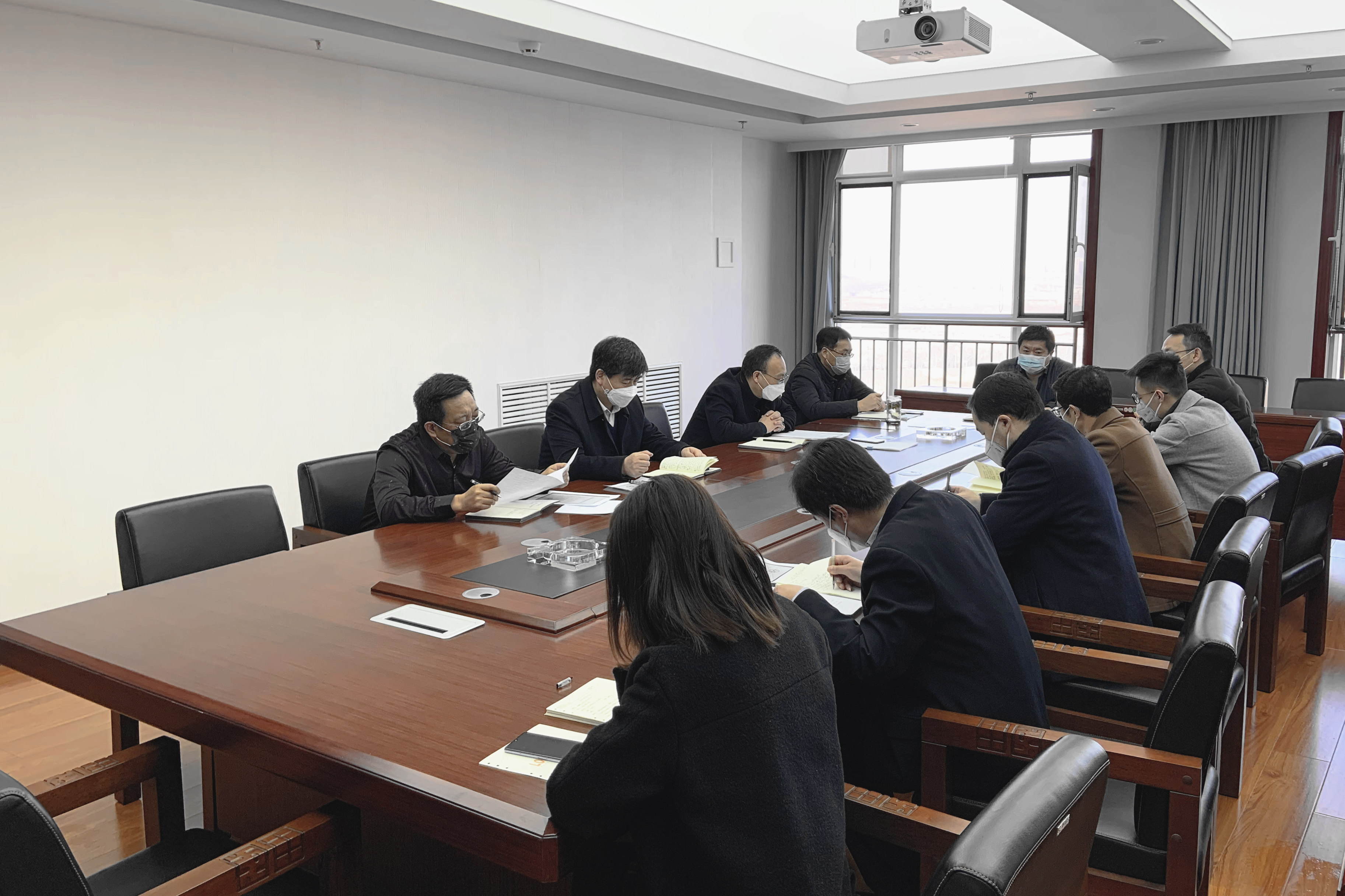 天水建设公司召开疫情防控与复工复产工作会议